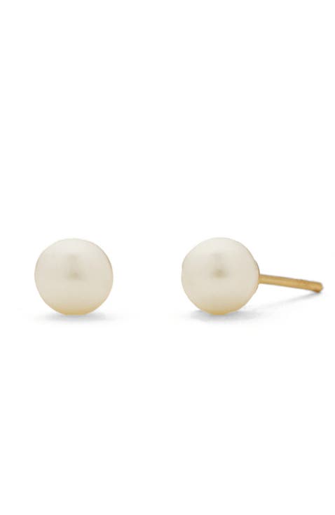Pearl Stud Earrings