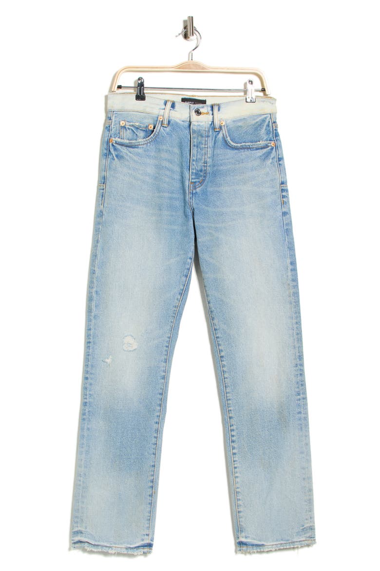Basalt Distressed Skinny Jeans, Main, color, LIGHT INDIGO