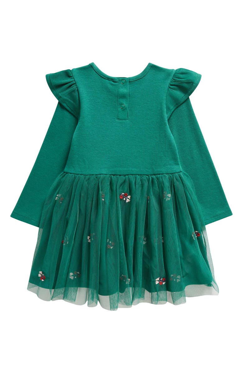 Tucker + Tate Embroidered Tulle Dress, Alternate, color, 