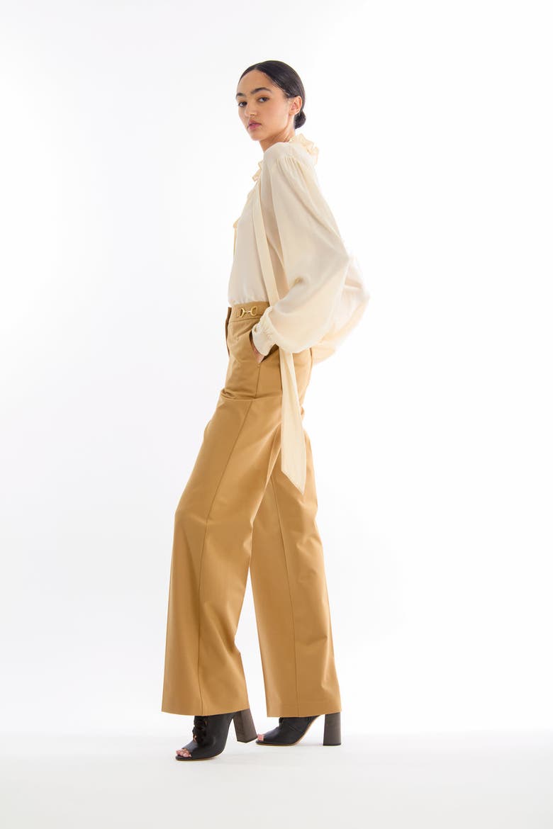 Maribelle Blouse, Alternate, color, Vintage Crème