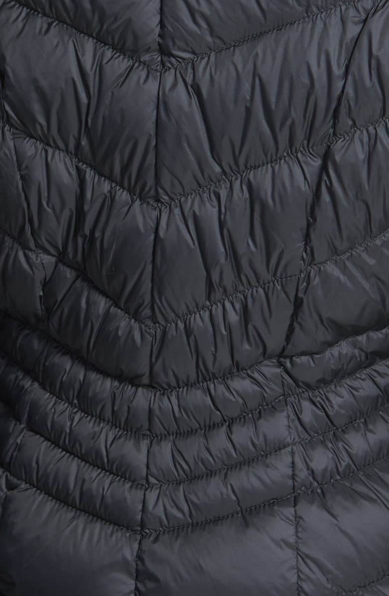 MICHAEL Michael Kors Packable Short Ruched Down Jacket, Alternate, color, 