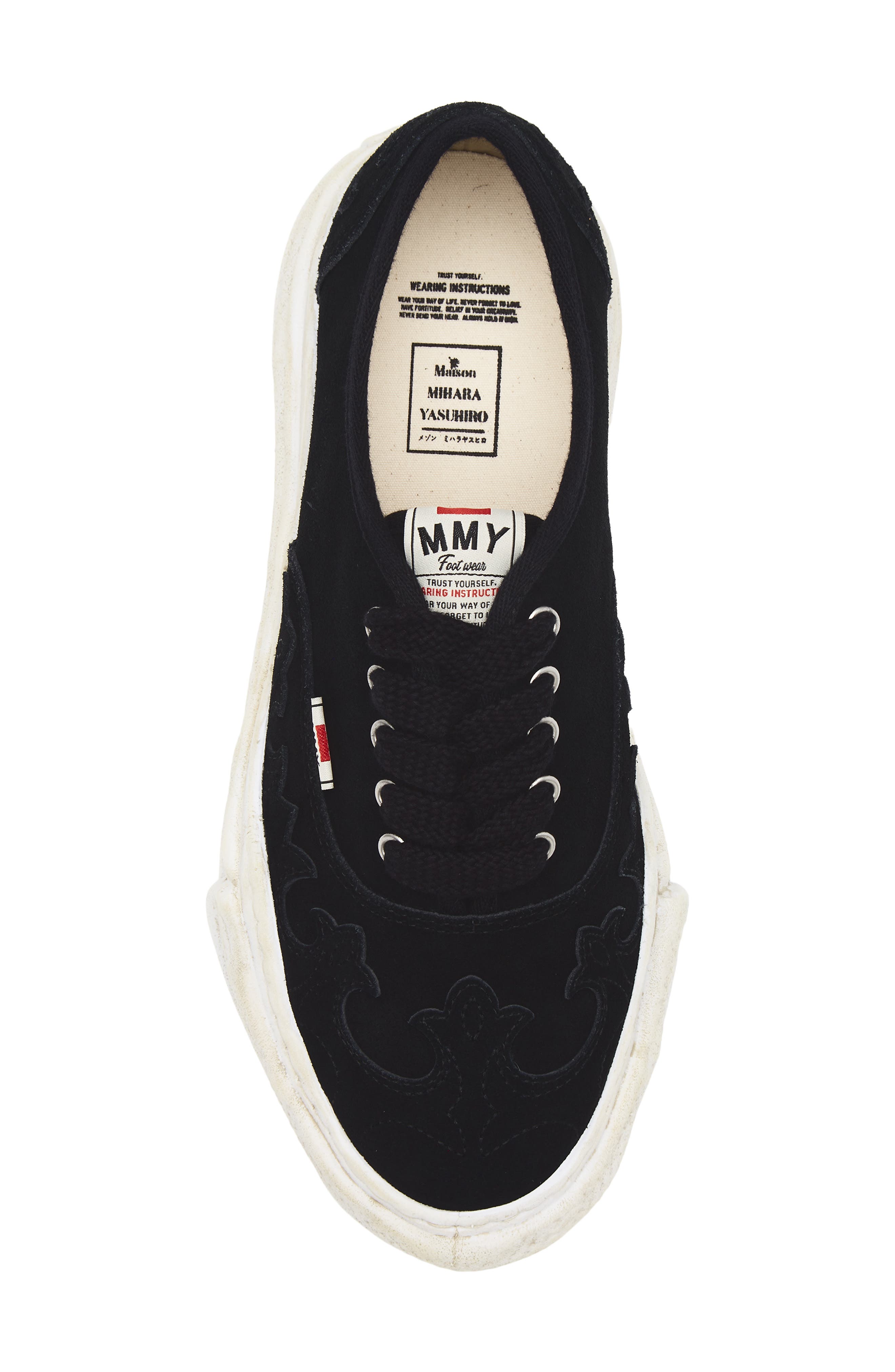 Maison MIHARA YASUHIRO Baker Western Detail Original Sole Sneaker, Alternate, color, Black