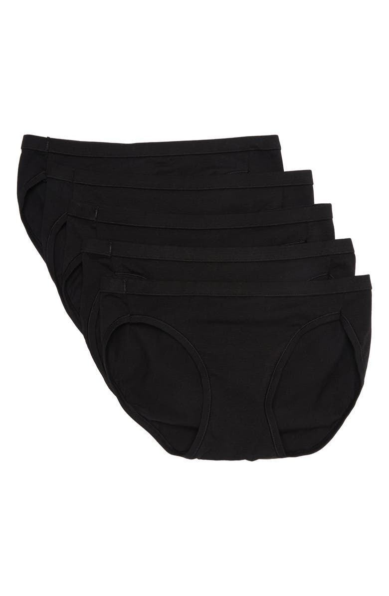 Hanes Comfort Soft Stretch Bikini - Pack of 5, Main, color,