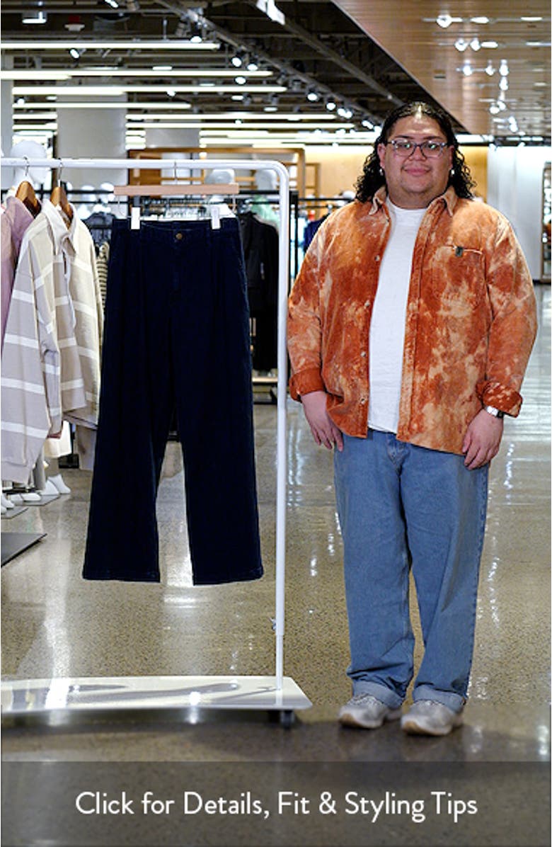 High Waist Pleated Wide Leg Jeans, sales video thumbnail