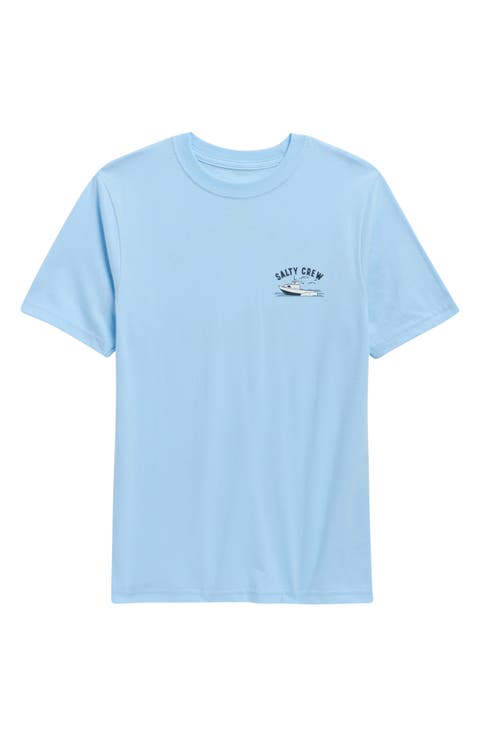 Kids' Boat Repair Cotton Graphic T-Shirt (Big Kid)