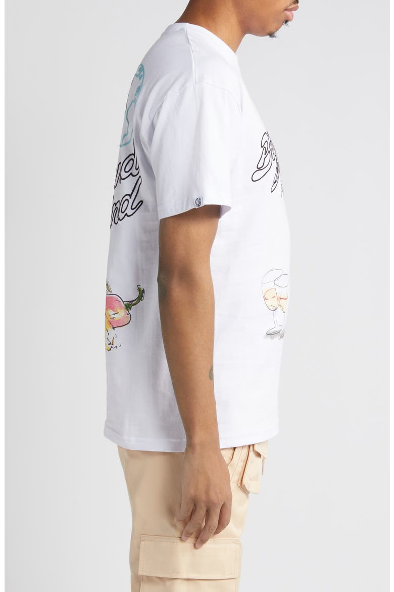 Cuisine Graphic T-Shirt, Alternate, color, GARDENIA