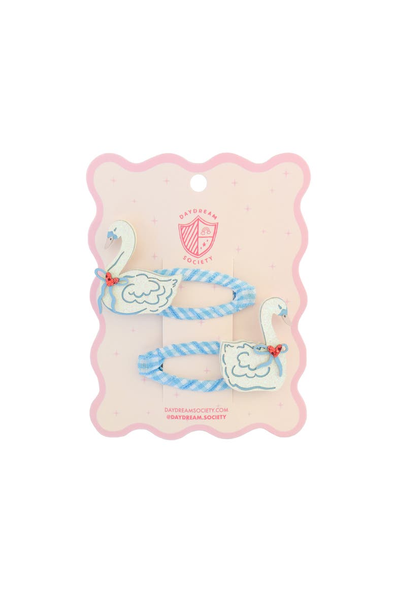 Love Birds Swan Hair Clip Set, Main, color, Assorted Pre-Pack