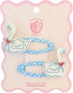 Daydream Society Love Birds Swan Hair Clip Set