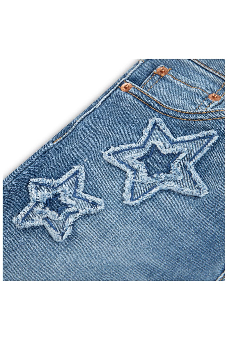 Kids' 726 Tonal Denim Flare Jeans, Alternate, color, BLANC DE BLANC