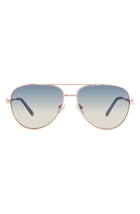 62mm Pilot Sunglasses