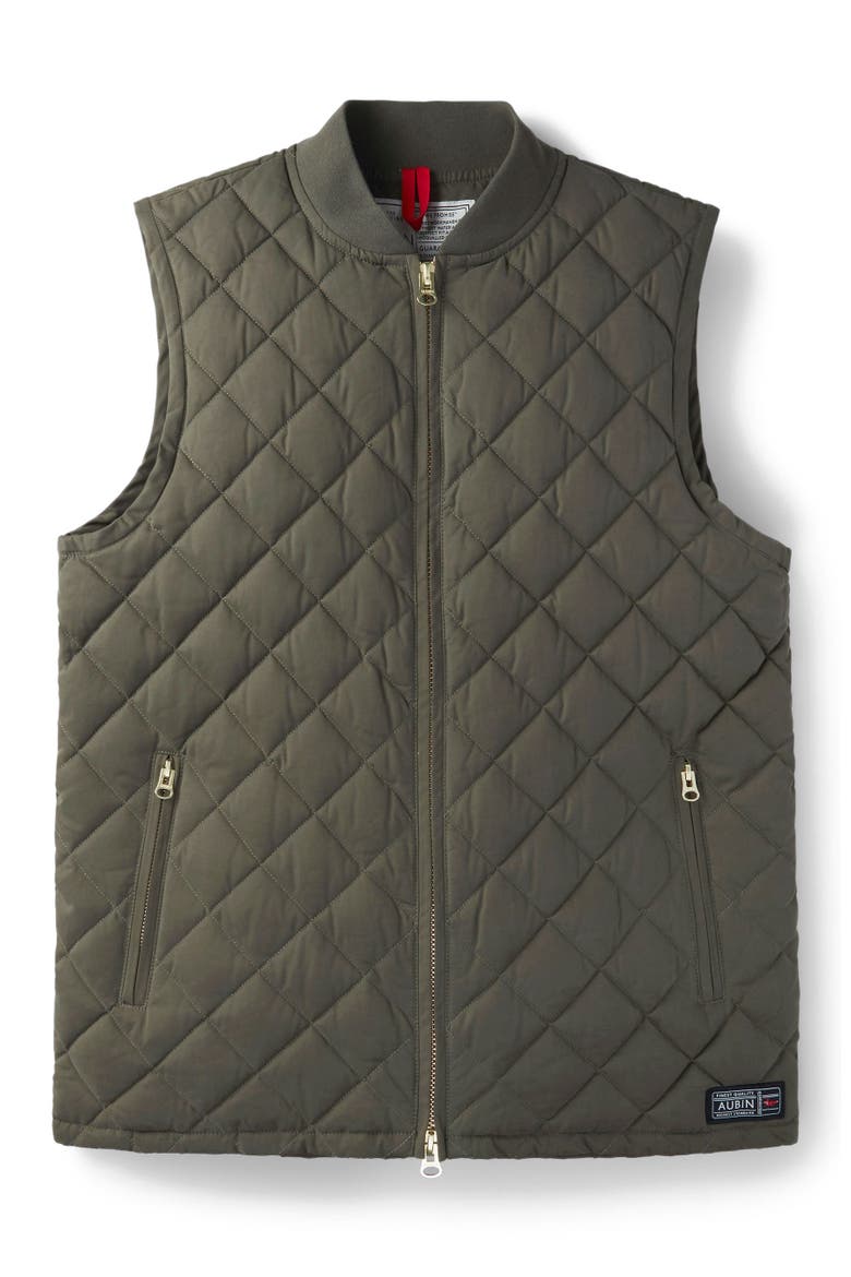 Anwick Quilted Gilet Vest, Alternate, color, Washed Khaki