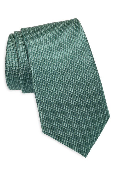 Galine Herringbone Tie
