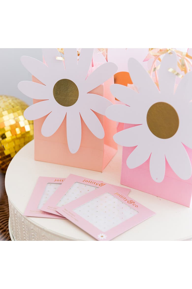 Peace & Love Daisy Nail Stickers, Alternate, color, Assorted Pre-Pack