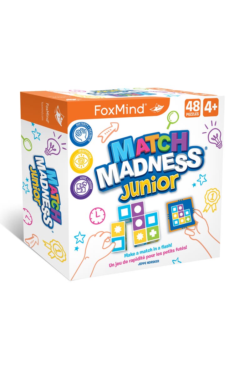 Match Madness Junior Pattern Matching Puzzle Game, Ages 4 and up, Main, color, Multicolored
