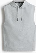 H&M Regular Fit Sleeveless Sports Hoodie With Drymove
