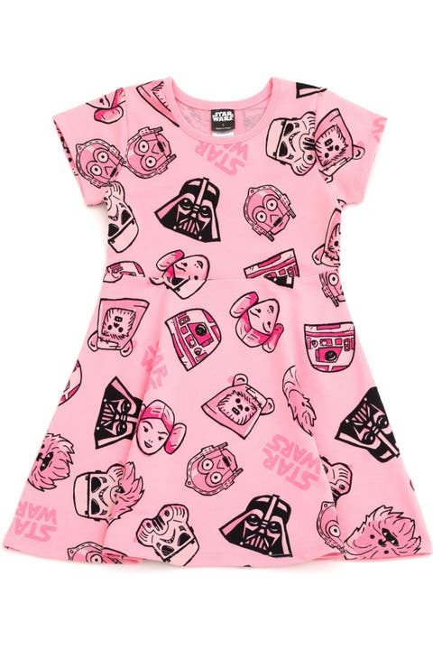 Short Sleeve Skater Dress (toddler, Little Kid & Big Kid)