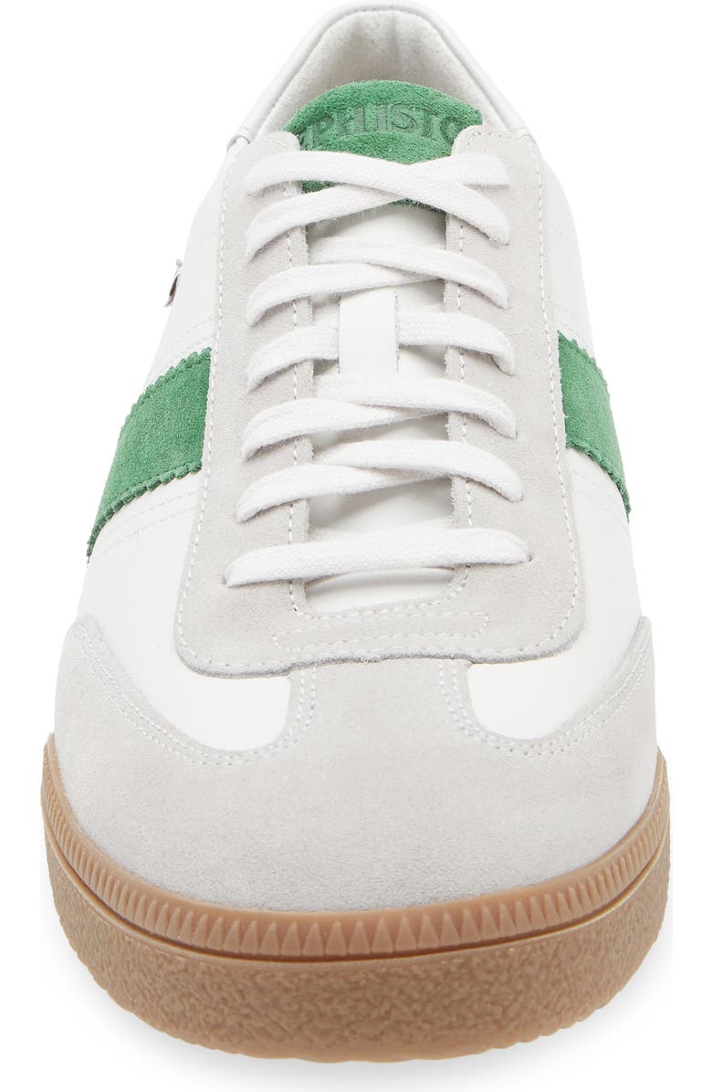 Mephisto Elyo Sneaker, Alternate, color, White/ Green/ Stone