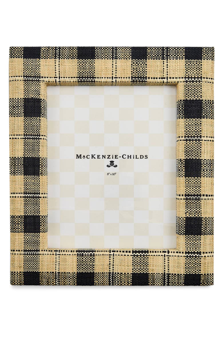 MACKENZIE CHILDS Mad for Plaid 8 x 10-Inch Frame, Main, color, Beige