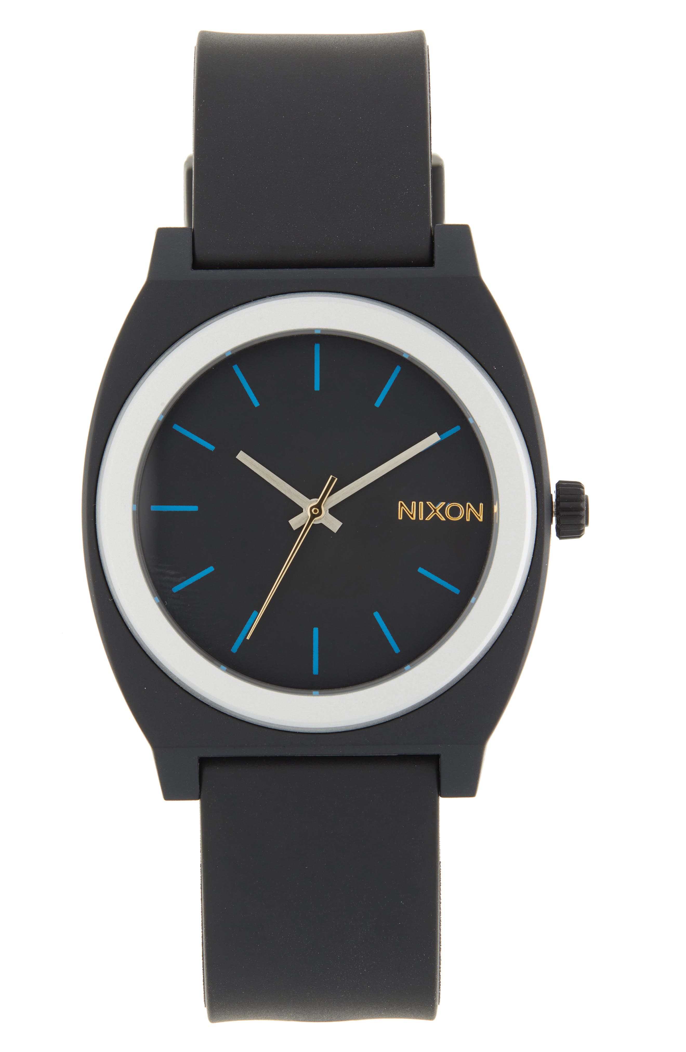 Nixon Time Teller Polyurethane Strap Watch, 40mm (Men) | Nordstromrack