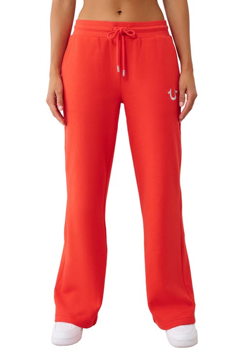 Drawstring Horseshoe Sweatpants