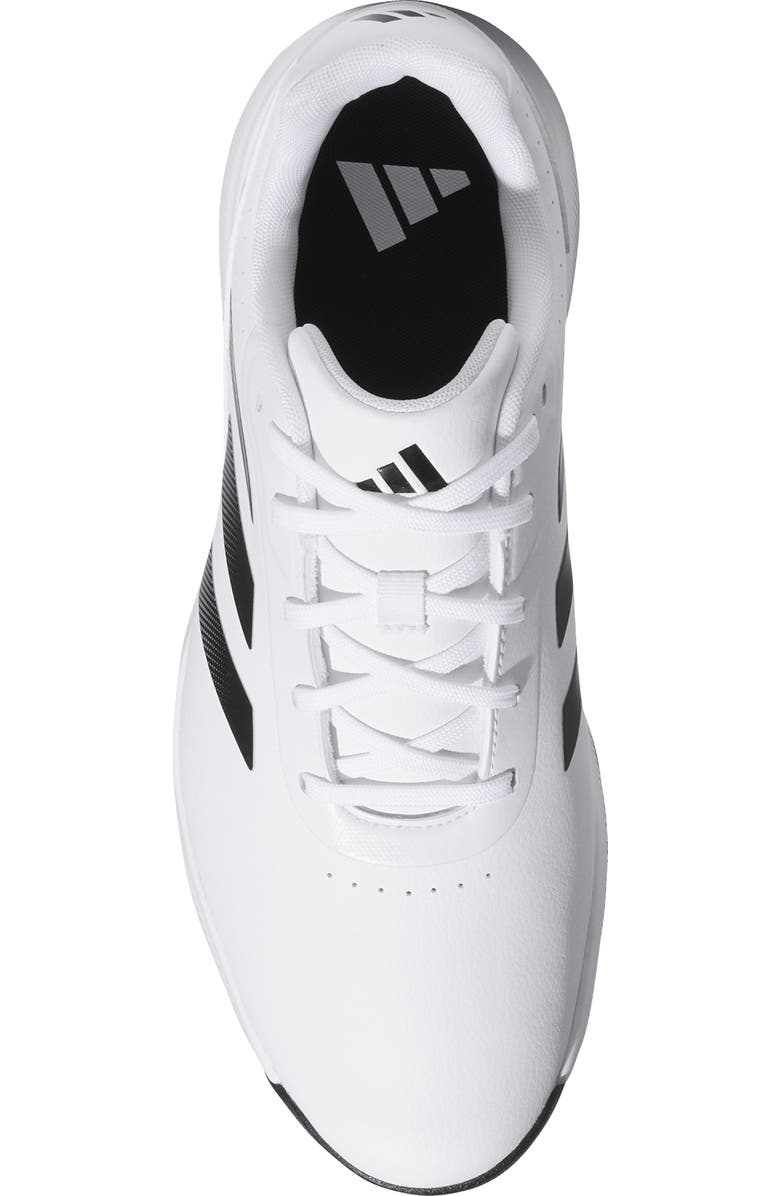 adidas Traxion Response Spikeless Golf Shoe, Alternate, color, White/ Black
