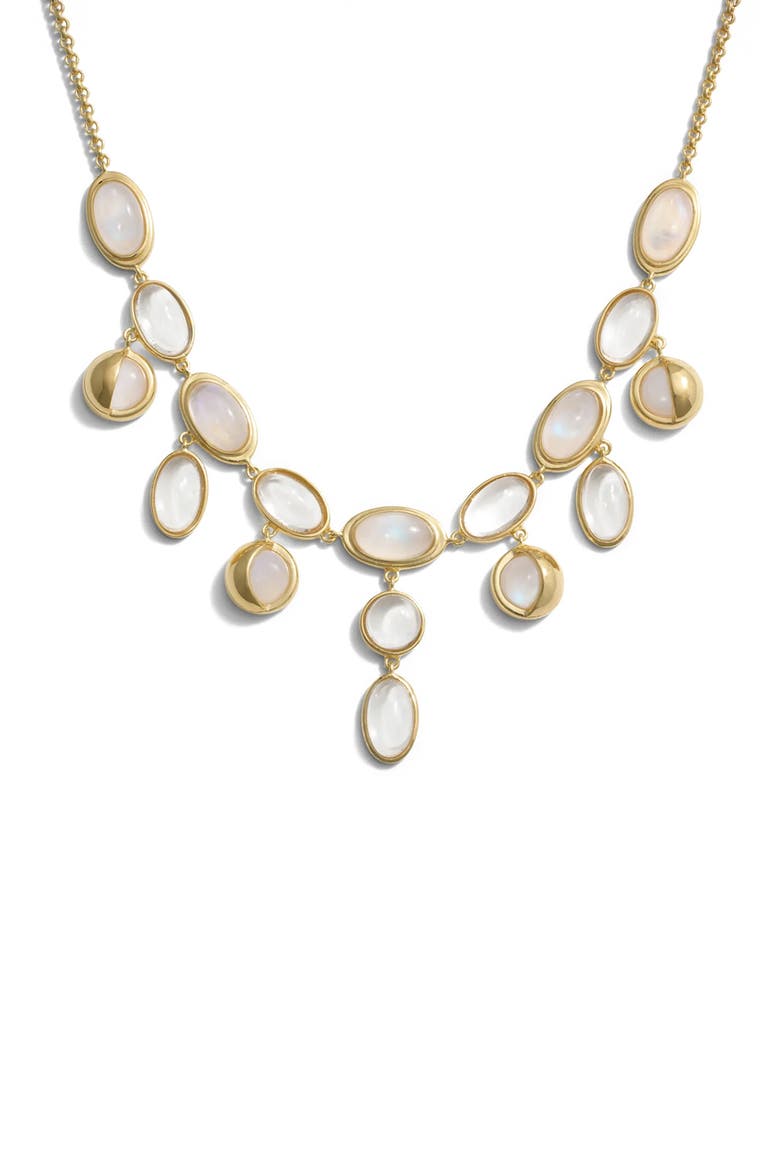 Midnight Reflection Collar Necklace, Main, color, 14K GOLD VERMEIL