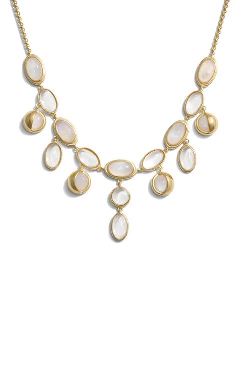 Midnight Reflection Collar Necklace