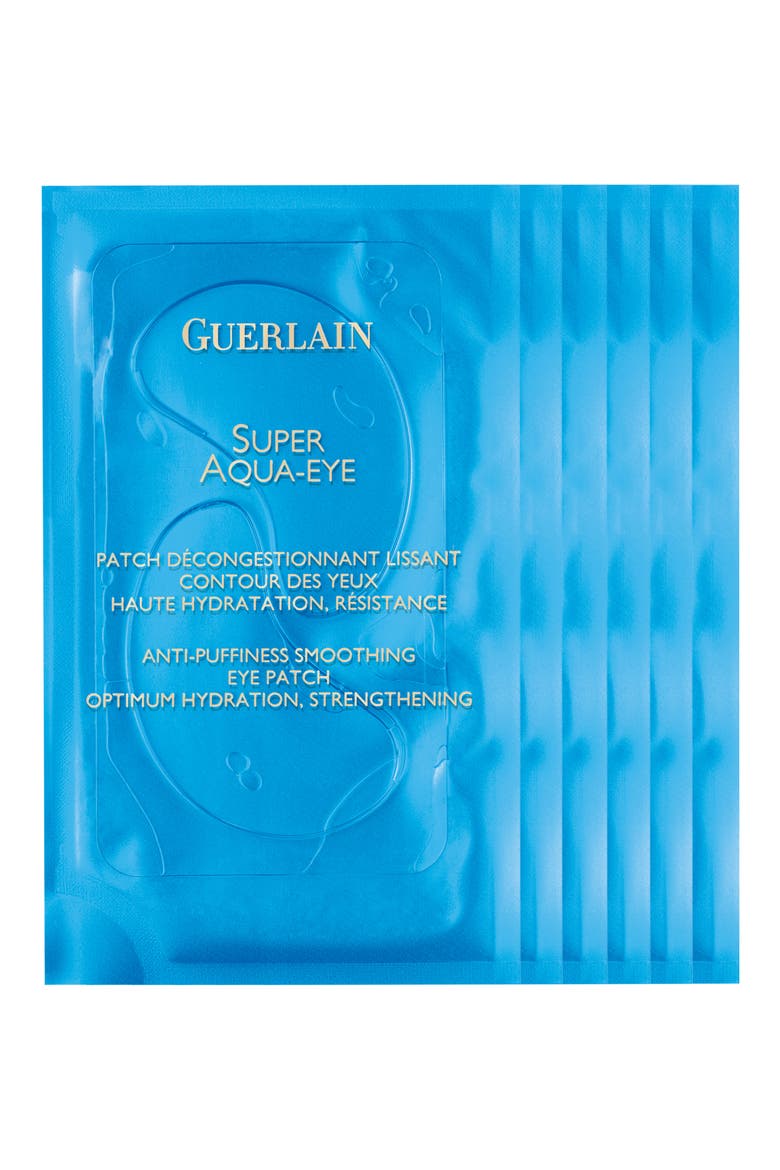Set of 6 Super Aqua Anti-Puffiness Eye Patch, Alternate, color, NO COLOR