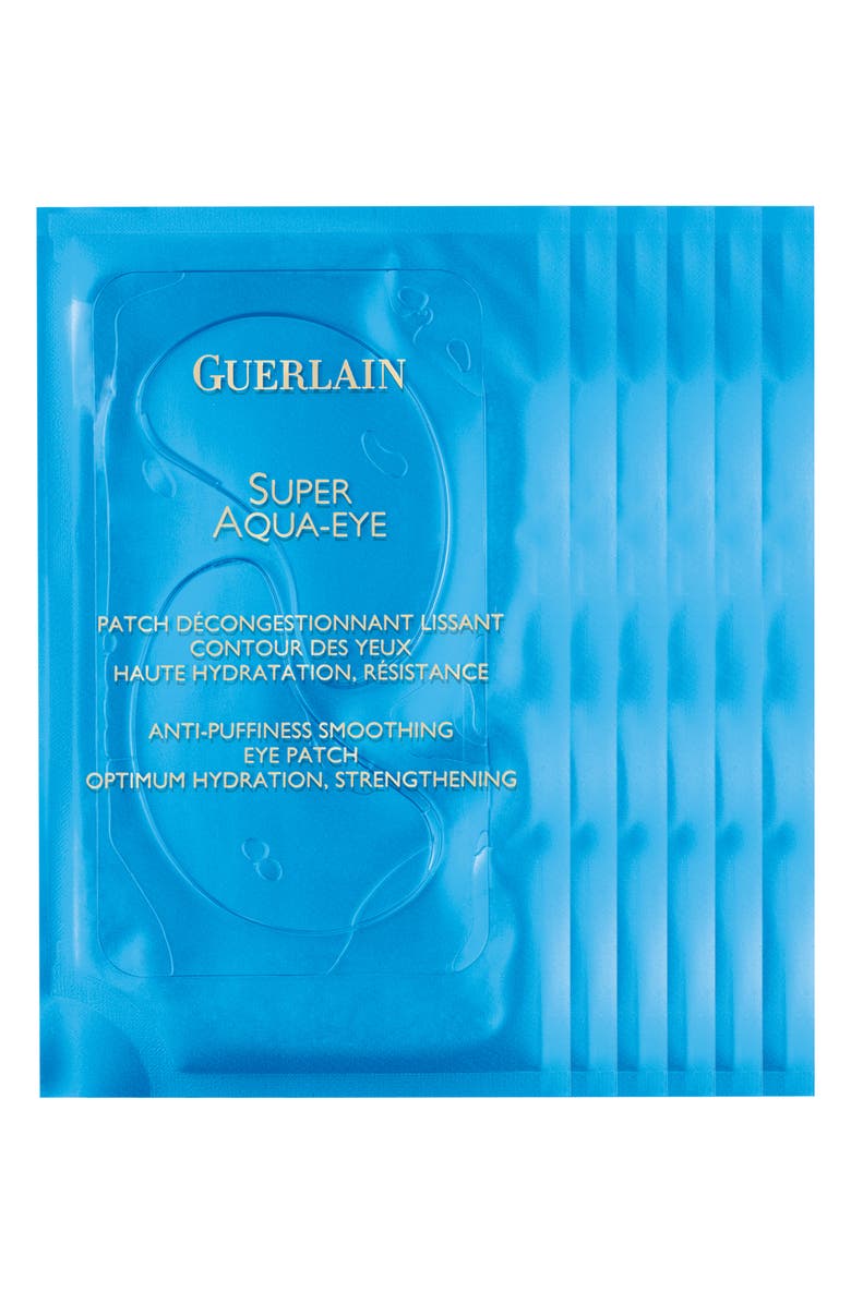 Guerlain Set of 6 Super Aqua Anti-Puffiness Eye Patch, Alternate, color,