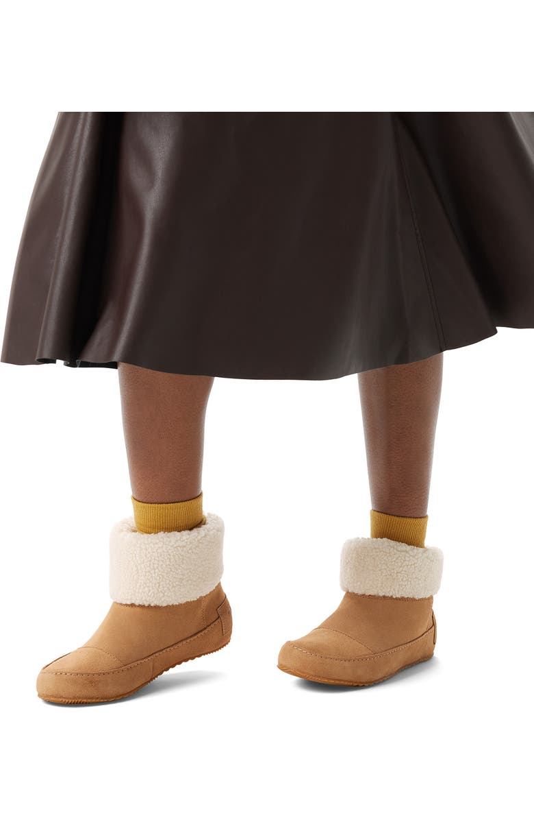 SOREL Go Stumptown Faux Fur Lined Bootie, Alternate, color, Tawny Buff/ Natural