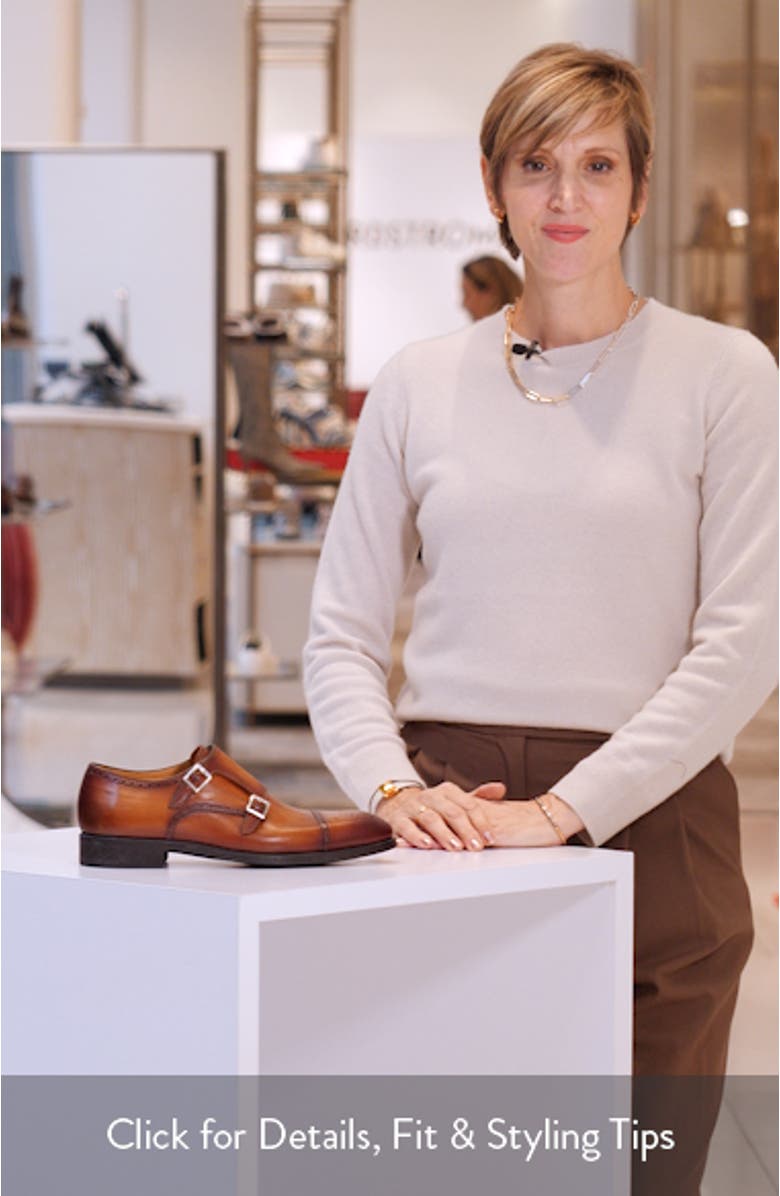 Miliano Monk Strap Shoe, sales video thumbnail