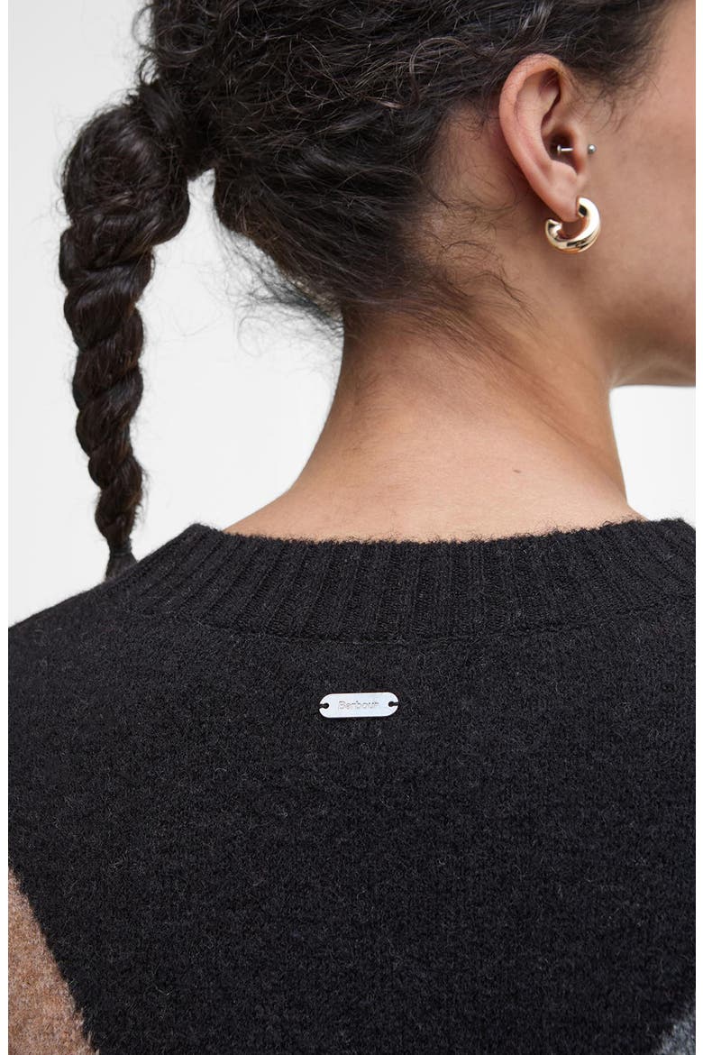 Sabrina Colorblock Wool Blend Crewneck Sweater, Alternate, color, MULTI