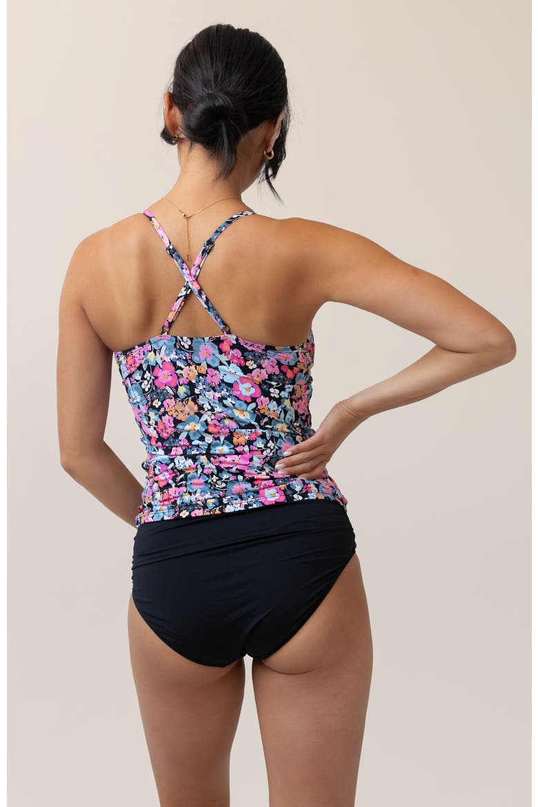 V-Neck Tankini, Alternate, color, Odyssey