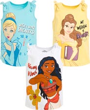 Disney Princess Sleeveless Tank Top Set