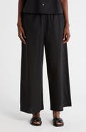 Eileen Fisher Organic Cotton Wide Ankle Length Pants