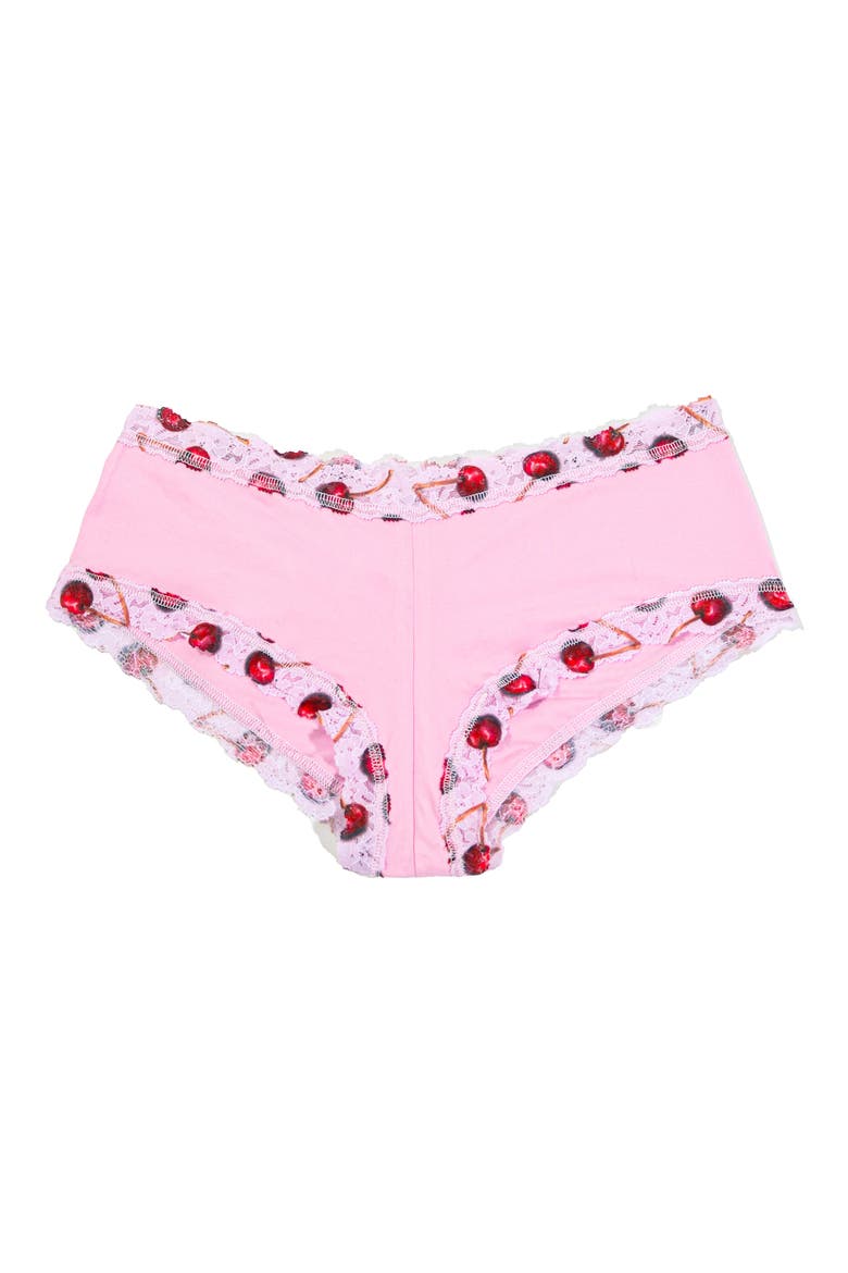 Paisley Hipster Panties, Main, color, CHERRY DELIGHT PINK