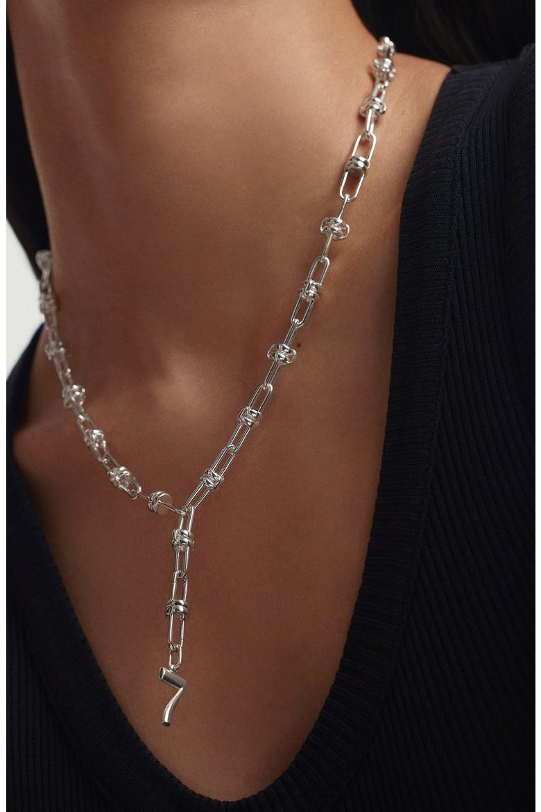 Base Chain Convertible Necklace, Alternate, color, Sterling Silver
