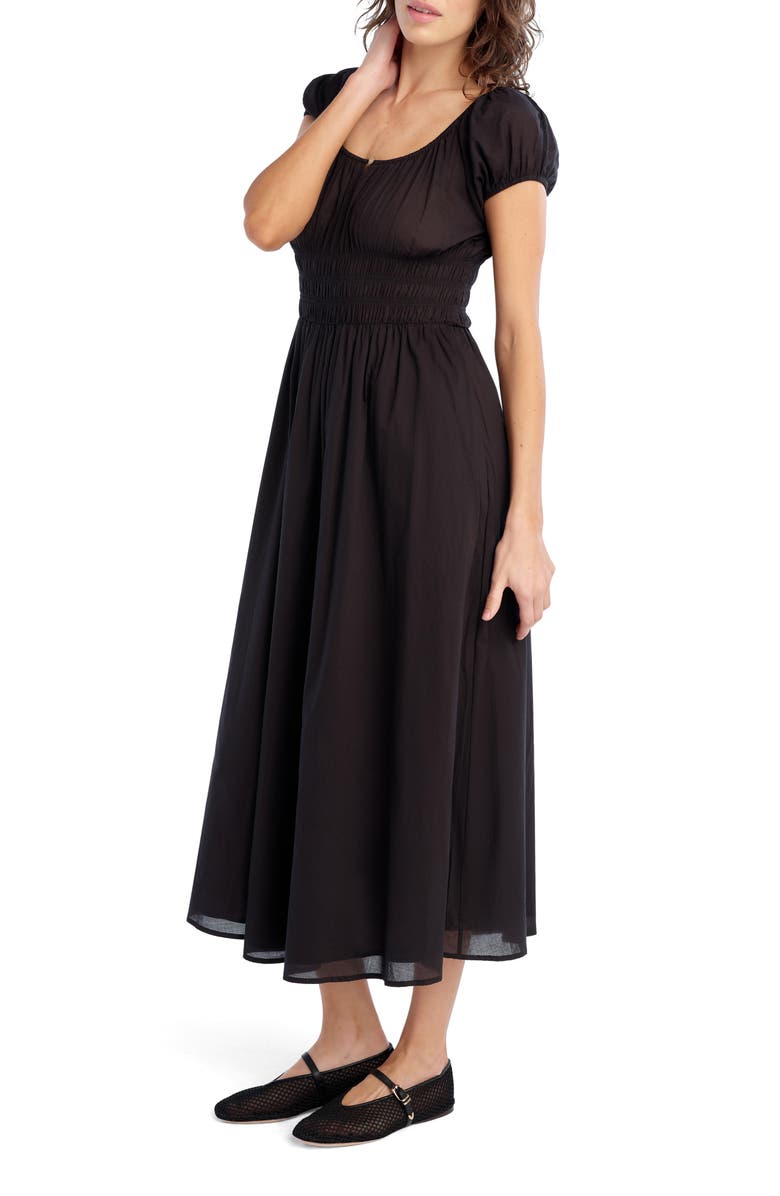 Favorite Daughter The Swoon Smocked Midi Dress, Alternate, color,
