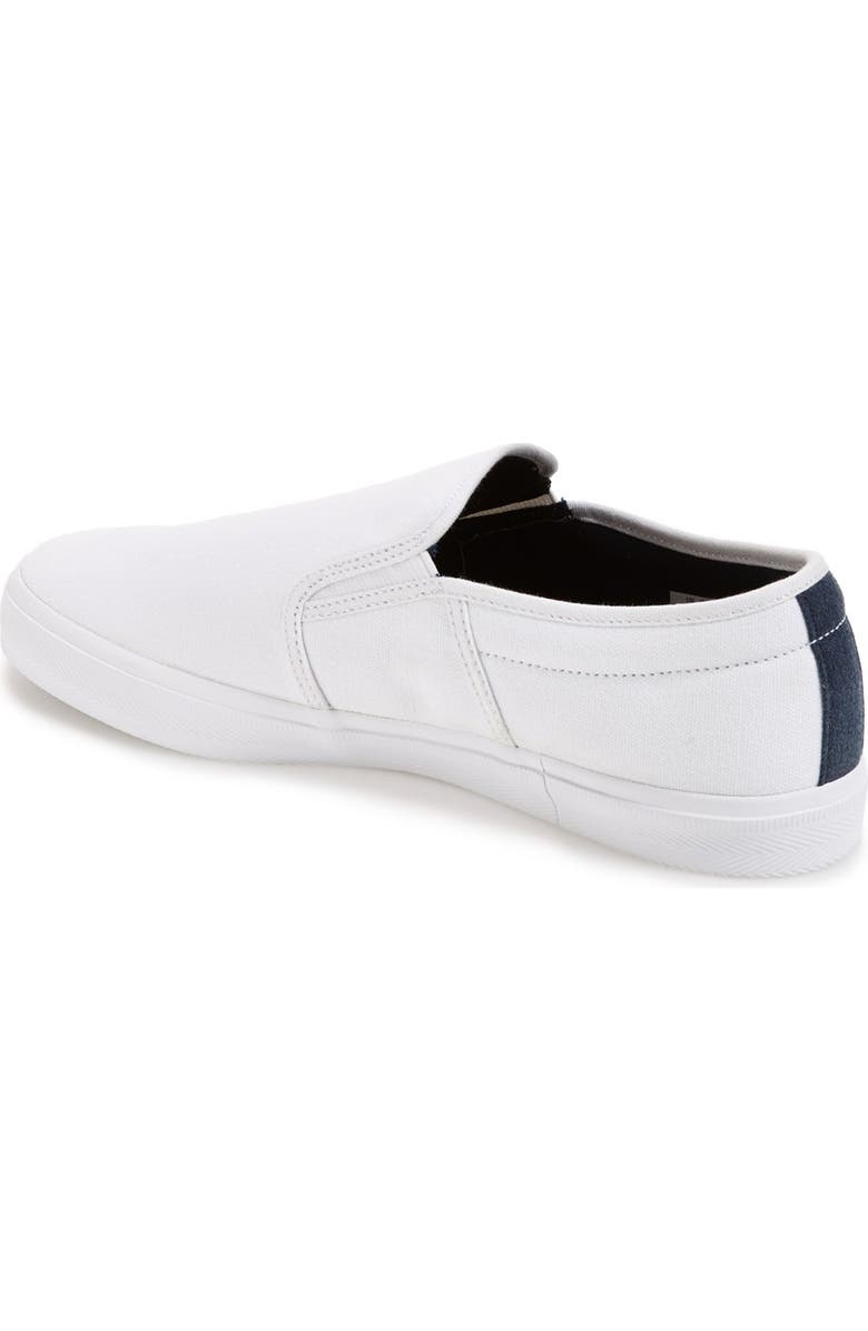 Lacoste 'Gazon Sport' Canvas Slip-On Sneaker, Alternate, color,