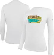 AHEAD Women's Ahead  White THE PLAYERS Clubhouse Chelsea Long Sleeve T-Shirt