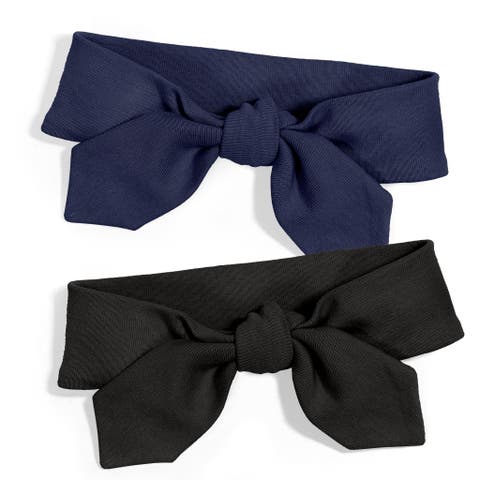 100% Cotton Knotted Headband 2-Pack