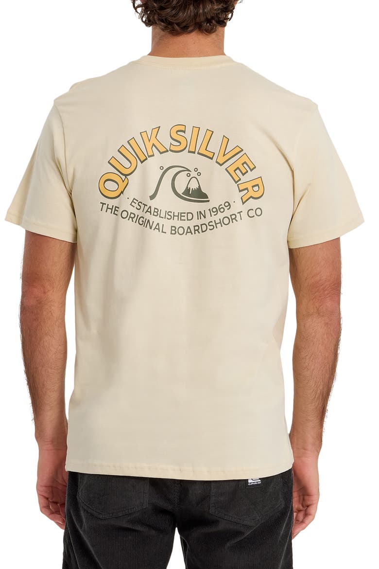Bubble Arch Cotton Graphic T-Shirt, Alternate, color, BONE WHITE