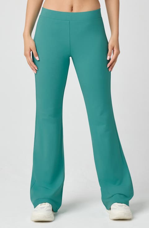 Sporty Terry Flare Pants