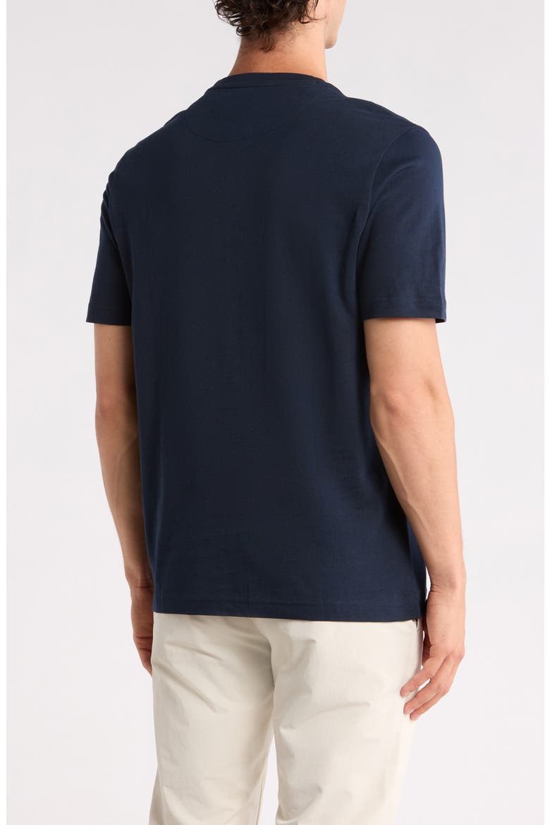 Floral Graphic T-Shirt, Alternate, color, SKY CAPTAIN