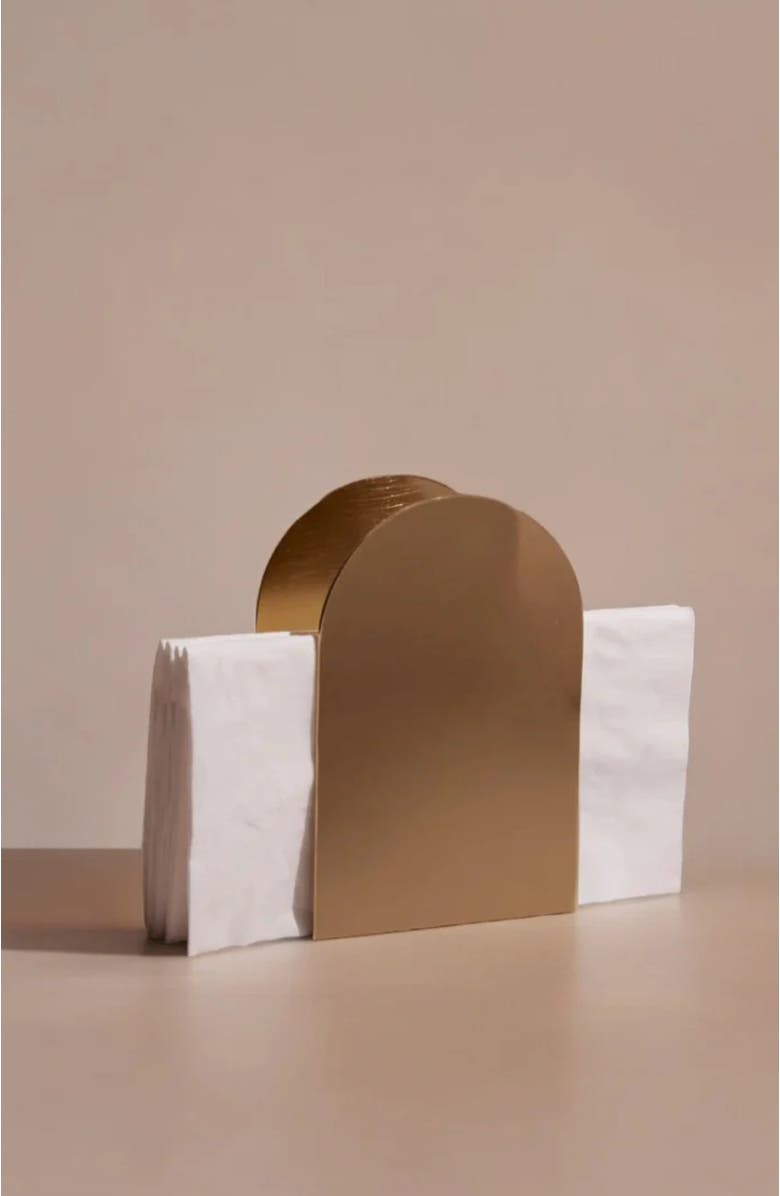 Meso Goods Arco Metal Napkin Holder, Alternate, color, 