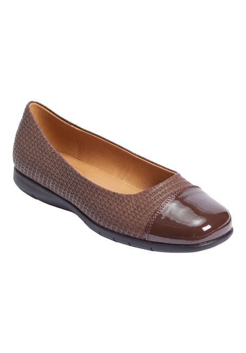 The Fay Slip On Flat (Wide Widths Available)