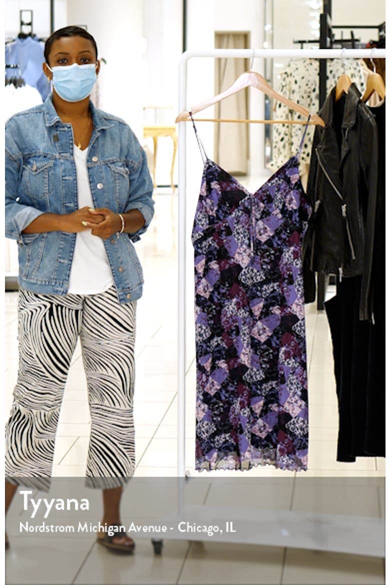 Print Mesh Slipdress video