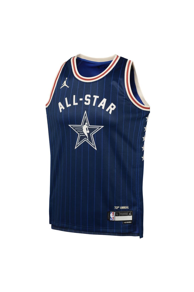 Youth Jordan Brand Stephen Curry Navy 2024 NBA All-Star Game Swingman Jersey, Alternate, color, Navy