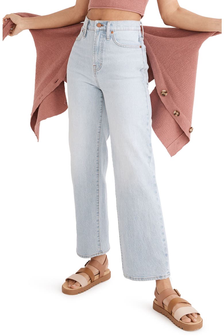 The Perfect Vintage Wide Leg Jeans, Main, color, EDMUNDS WASH