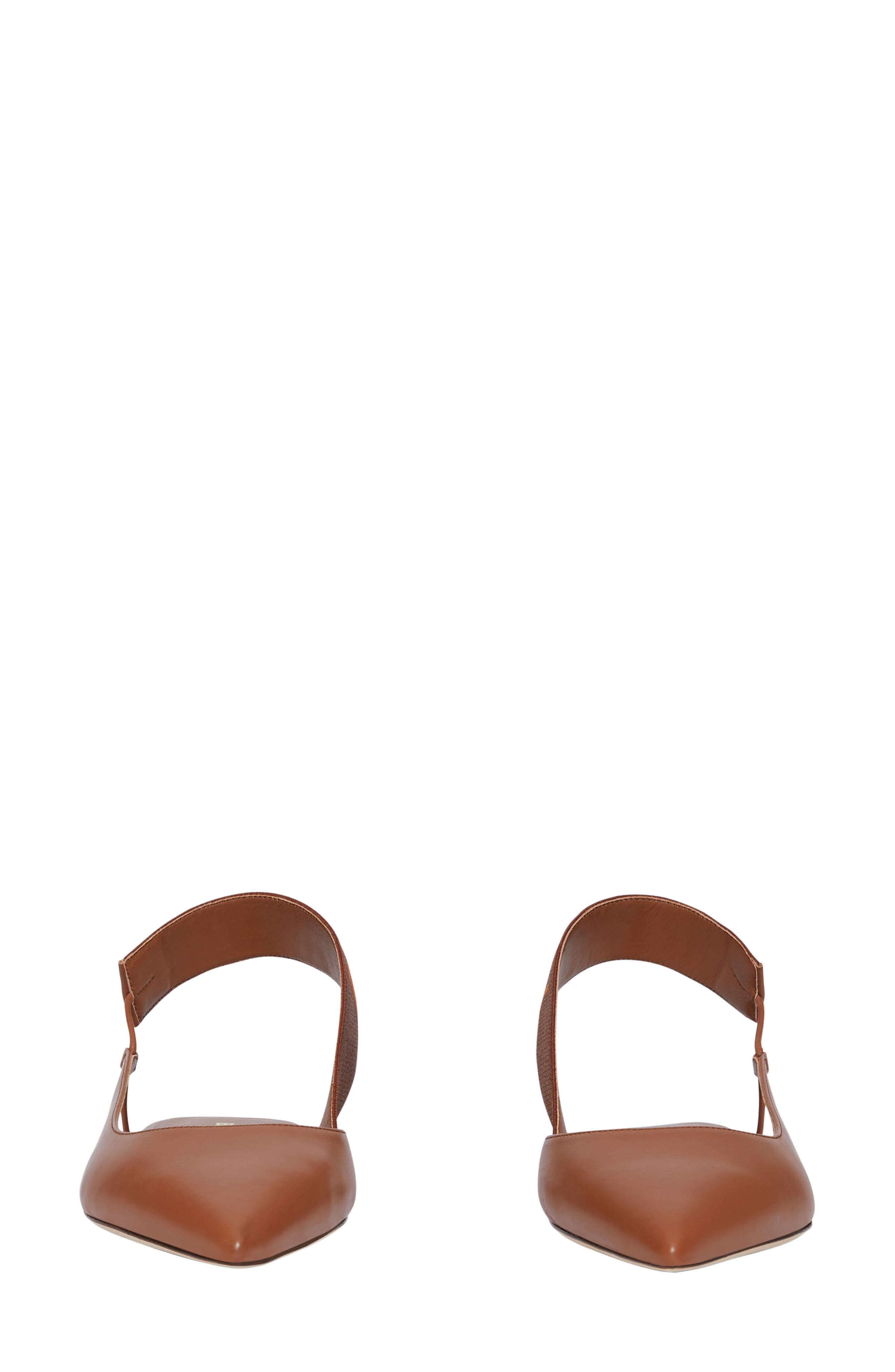 Burberry Maria Asymmetrical Slingback Flat, Alternate, color, 